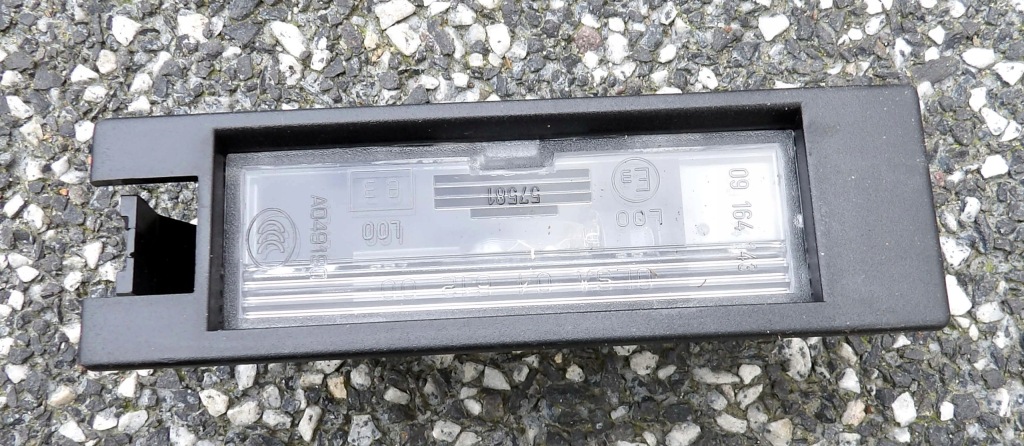 фото №1, Opel corsa d подсветка номерного знака rej. новый