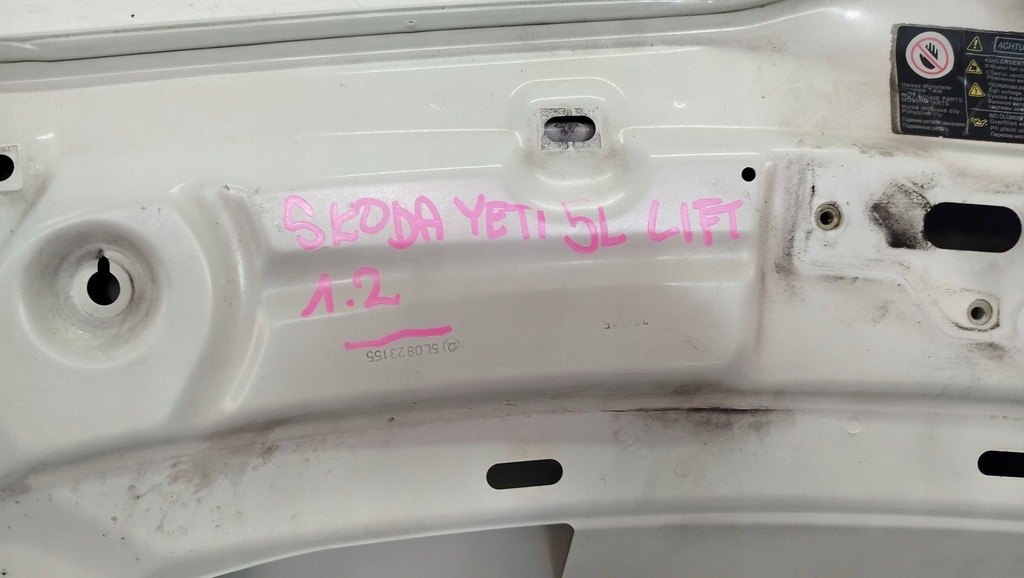 фото №15, Капот skoda yeti 5l