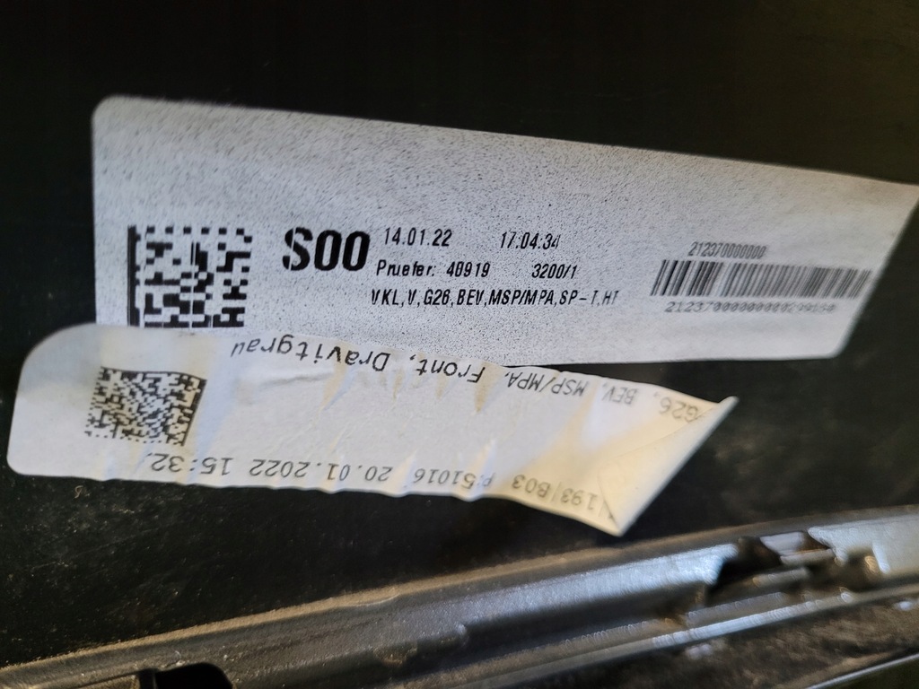 фото №12, Bmw g26 4 iv i4 msp mpakiet m-pakiet бампер перед передній решітка радіатора atapa решітка радіатора