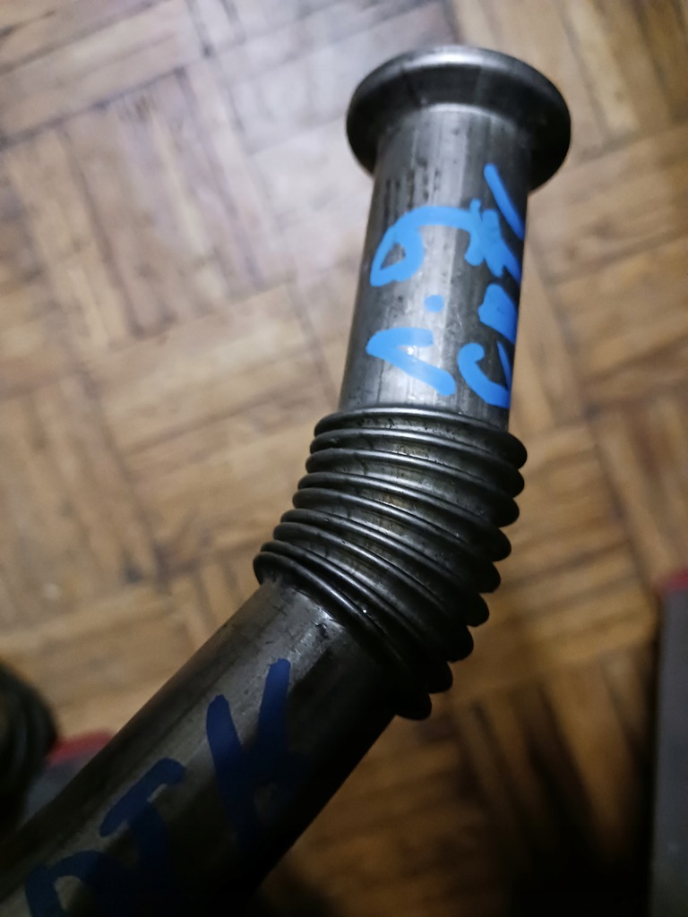 фото №3, Opel astra h 1.9 cdti z19dth трубка труба egr