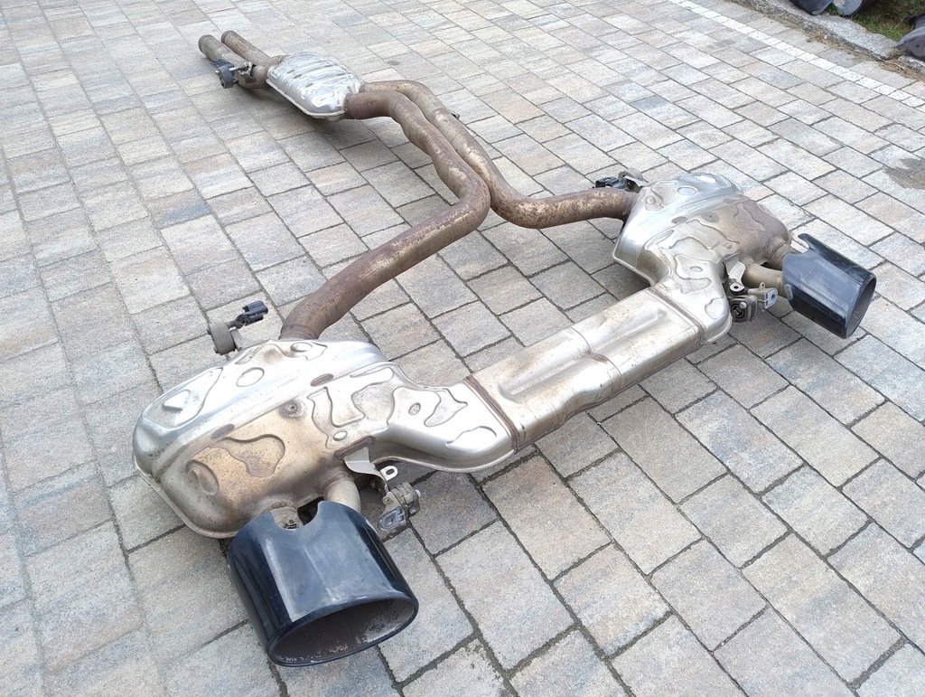 фото №6, Audi rs6 rs7 c8 4k0 активный система выпускной гаситель насадки выхлоп задняя