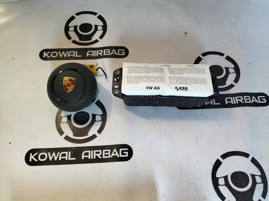 фото №6, Porsche taycan приборная панель консоль подушка безопасности подушки безопасности ремни