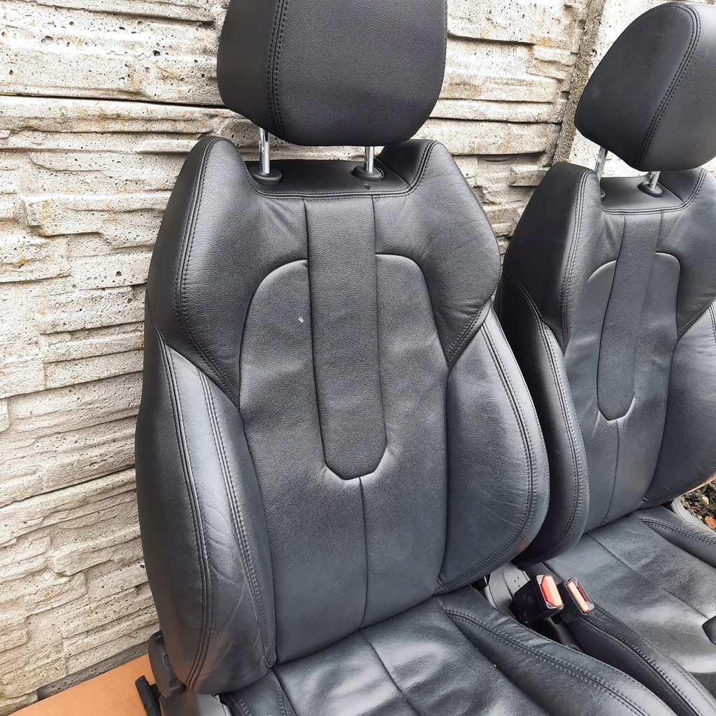 фото №9, Range rover evoque сиденья заднее сиденье кожа czarna