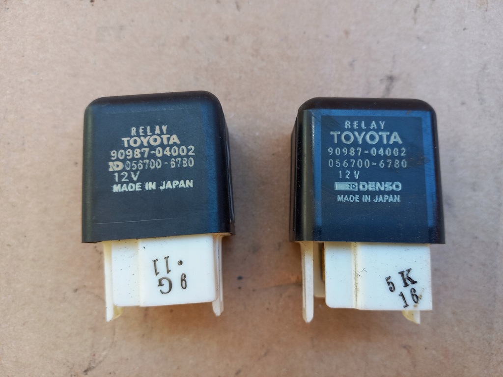 фото №13, Toyota carina camry celica corolla avensis rav4 реле 90987-04002