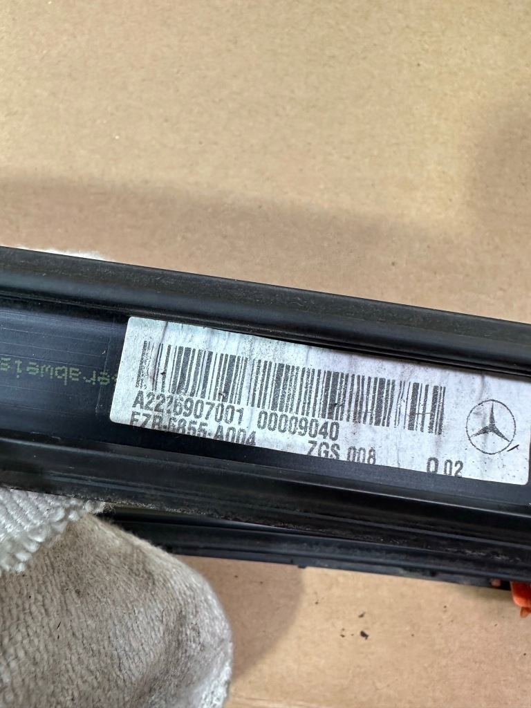 фото №6, Молдинг кровельная правая mercedes s klasa w222 короткий c197