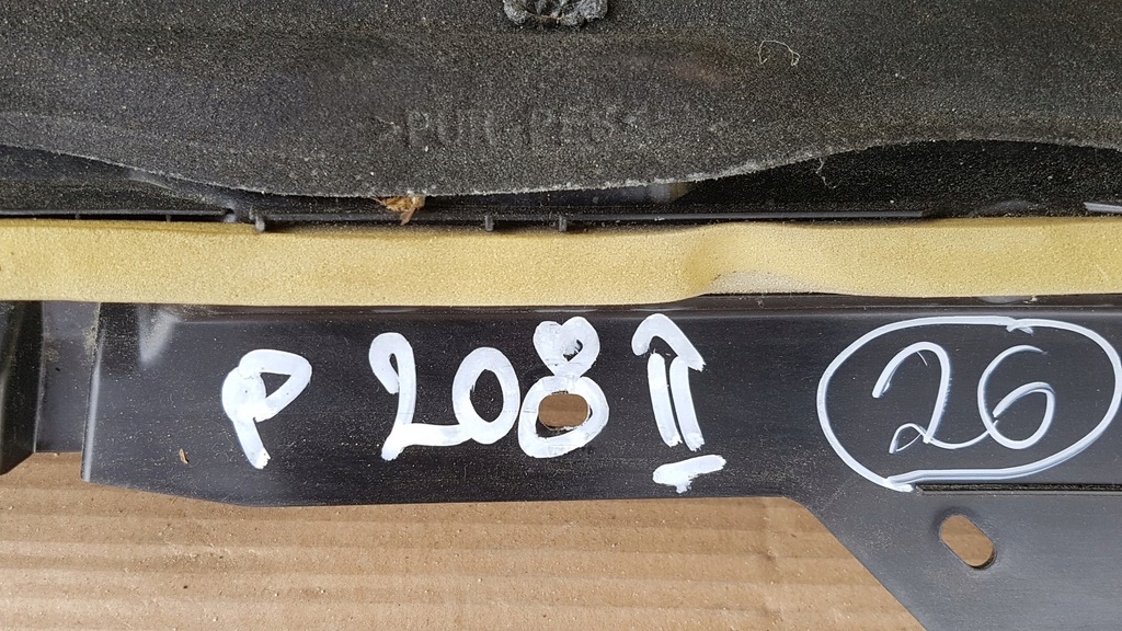 фото №6, Жабо нижние peugeot 208 ii 9820793980