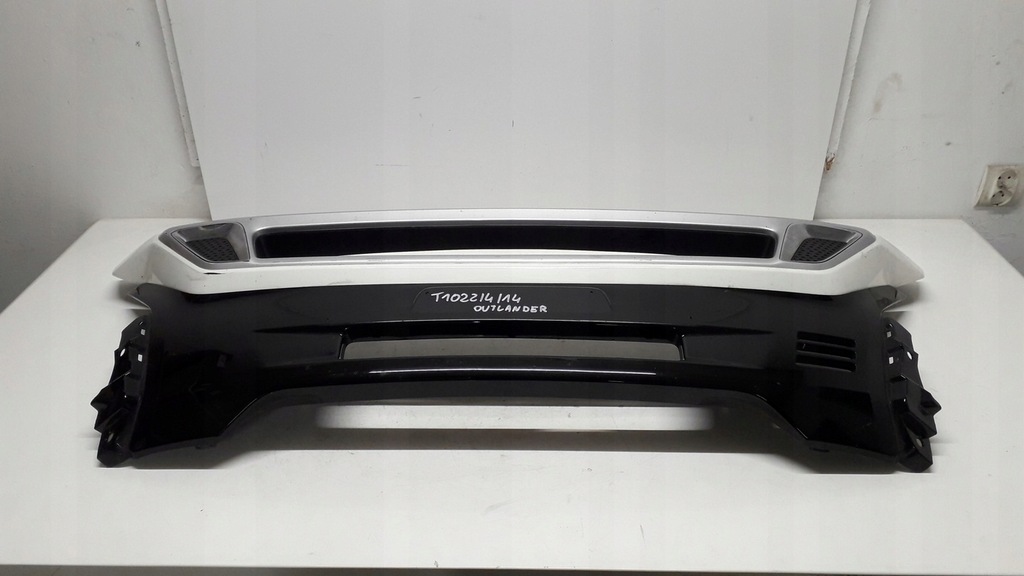 фото №5, Outlander 3 iii lift 18- бампер передний накладка