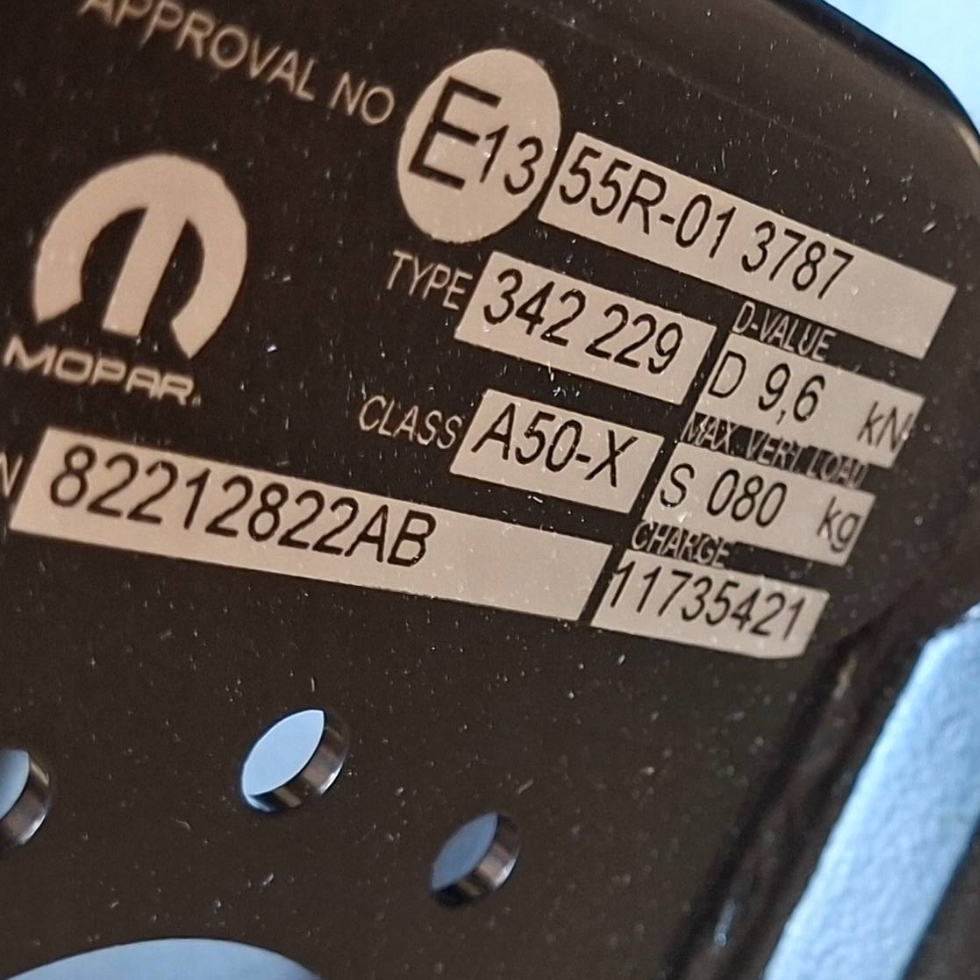 фото №8, Hak буксировочный odpinana шар fiat freemont новый оригинал fiat