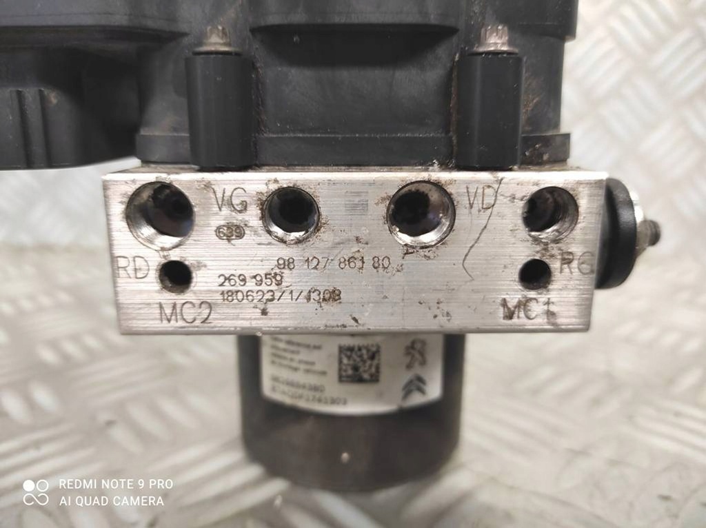 фото №8, Насос abs тормозная citroen c4 cactus c5 aircross 9812786180 9826694380