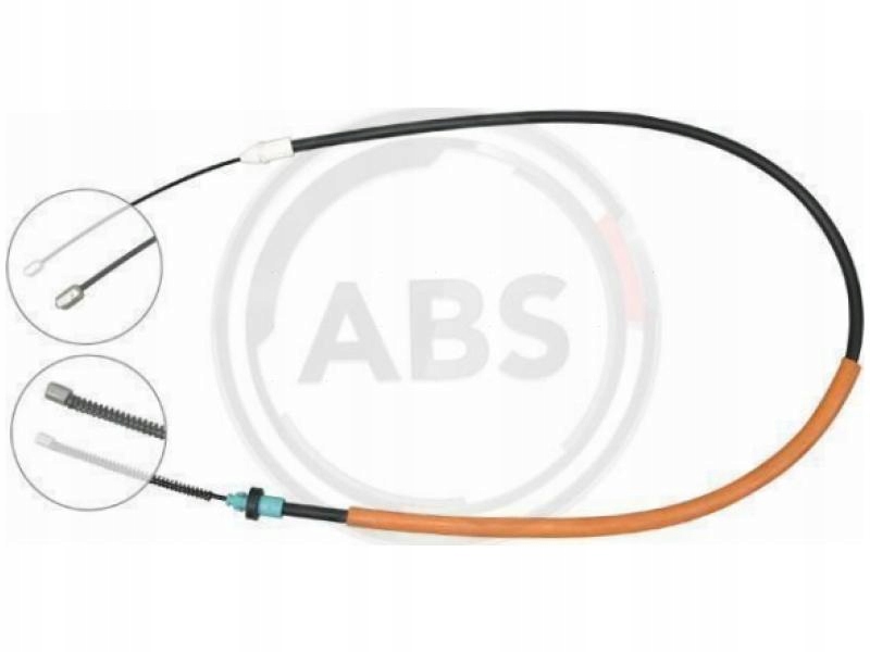 фото №2, Трос тормозная левая renault clio ii 99-16 thalia i 02-