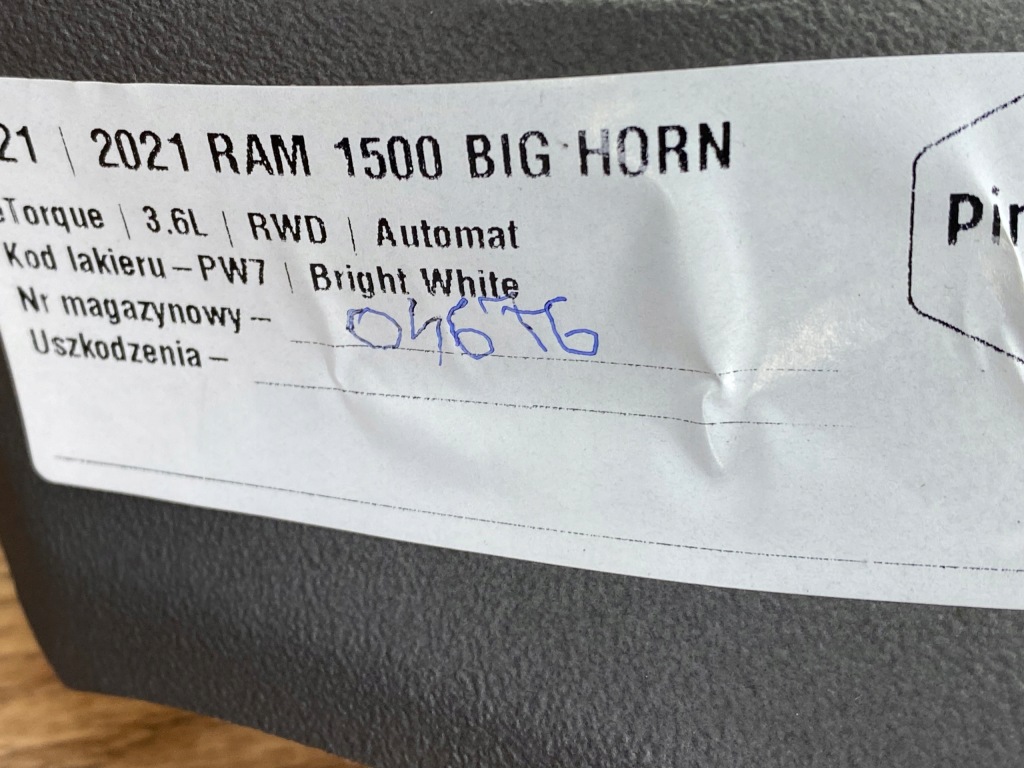 фото №10, Рамка панели навигации панель dodge ram 1500 2019+