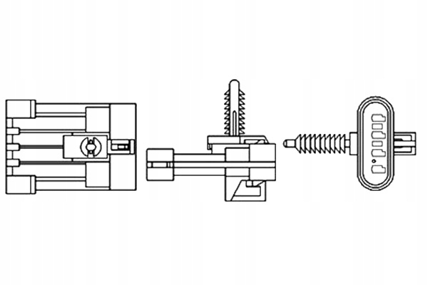 фото №1, Датчик лямбда-зонд chevrolet aveo kalos epica lacetti nubira daewoo evanda