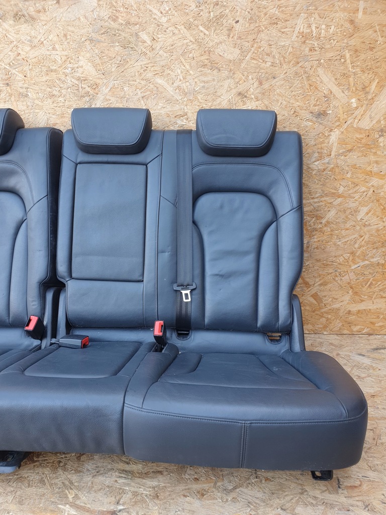 фото №15, Audi q5 8r lift сиденья заднее сиденье обшивки кожа europa