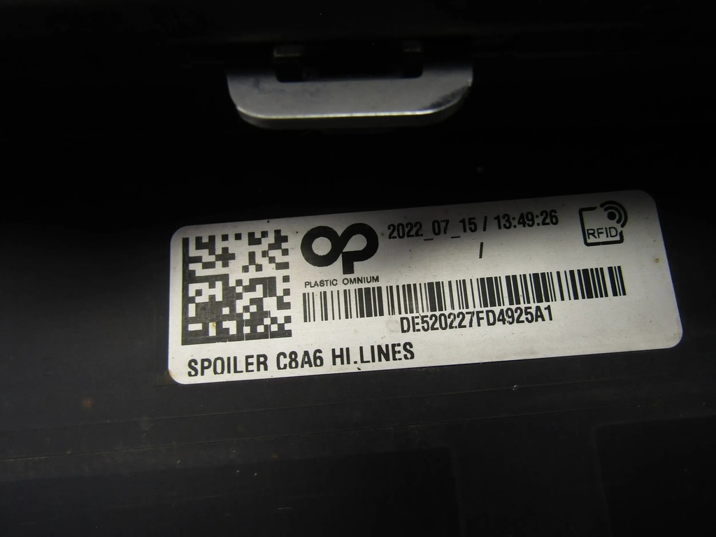 фото №12, Audi a6 c8 спойлер накладка бампера задняя 4k0807521d
