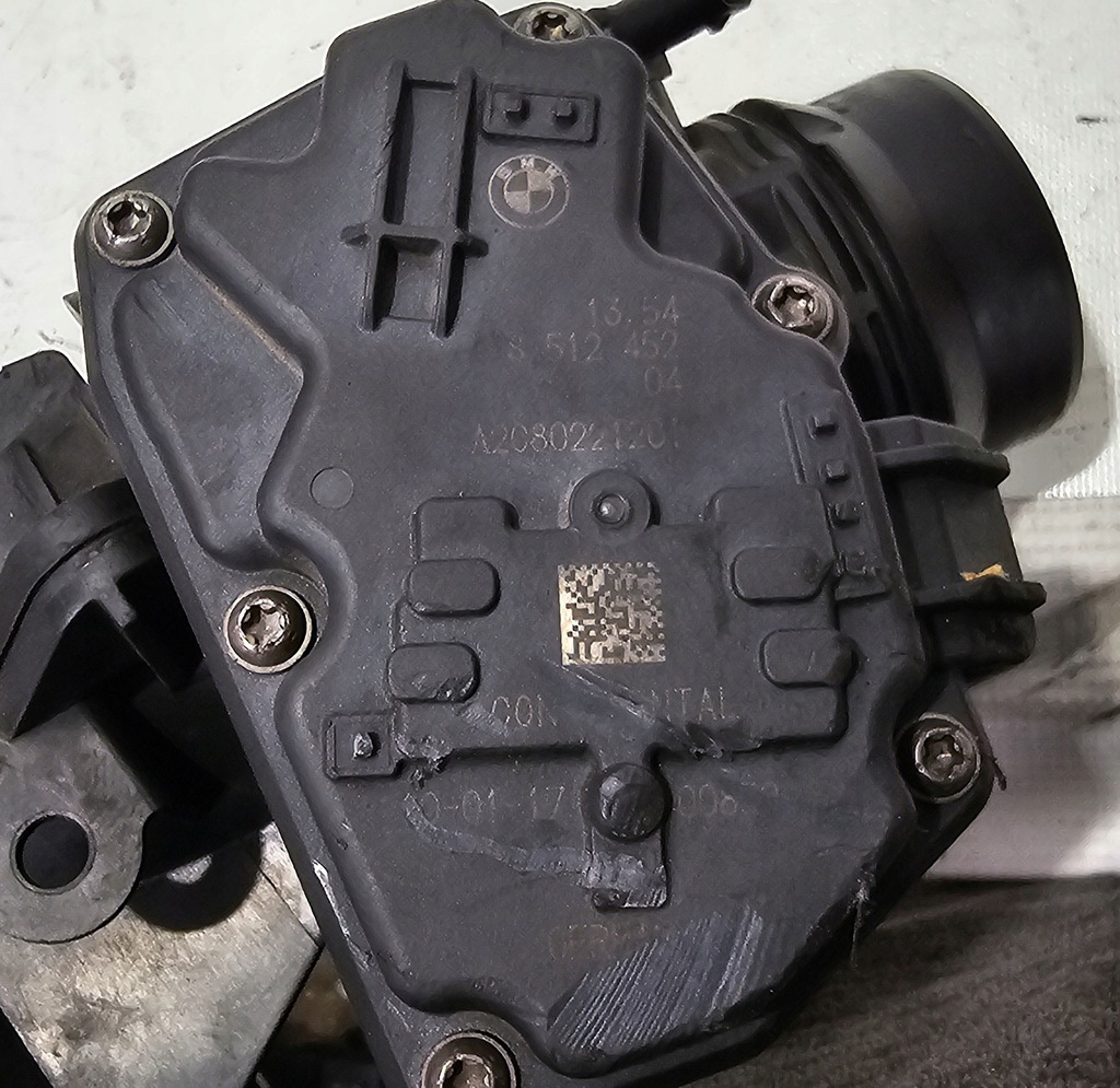 фото №8, Org коллектор всасывающий дроссельная заслонка + датчик bmw - 8513854