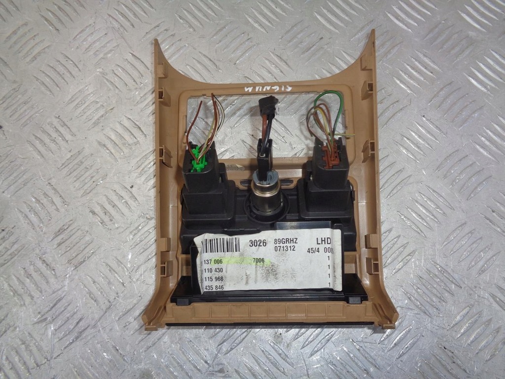 фото №5, Панель тунель середнього задня задній opel vectra c signum 02- 13137006