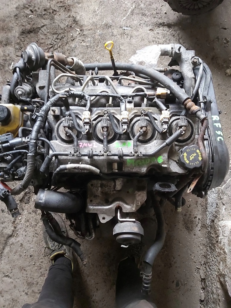 фото №16, Двигун kompletny mazda 6 gg 2.0 citd rf5c