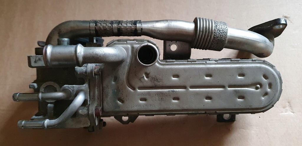фото №8, Радіатор вихлопних газів 038131513ad 1.9 tdi bxe bkc + egr