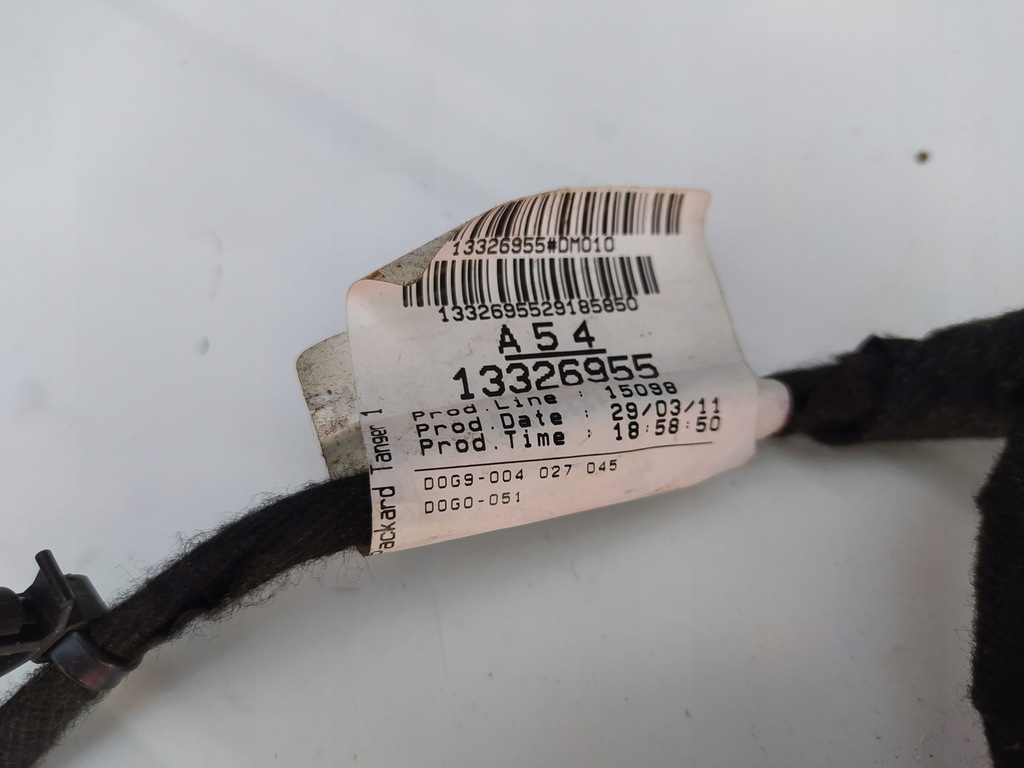 фото №6, Джгут двері лівий задня - opel insignia a