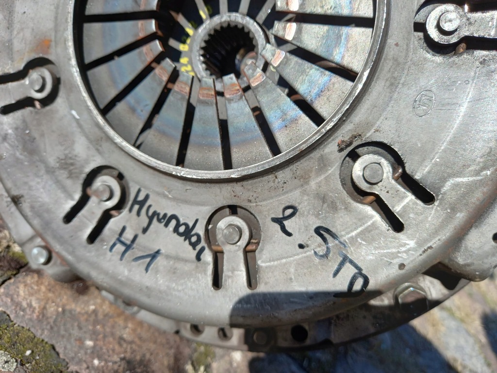 фото №7, Колесо маховик диск прижим hyundai h1 2.5 cdri