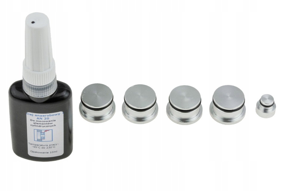 фото №1, Заглушки коллектор впускной + клей saab fiat opel