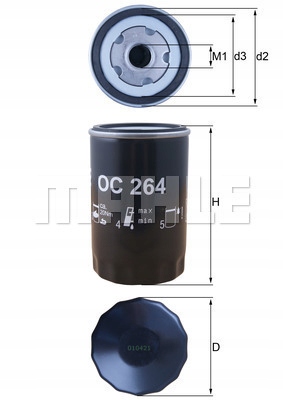 Фільтр оливи knecht Доставка
