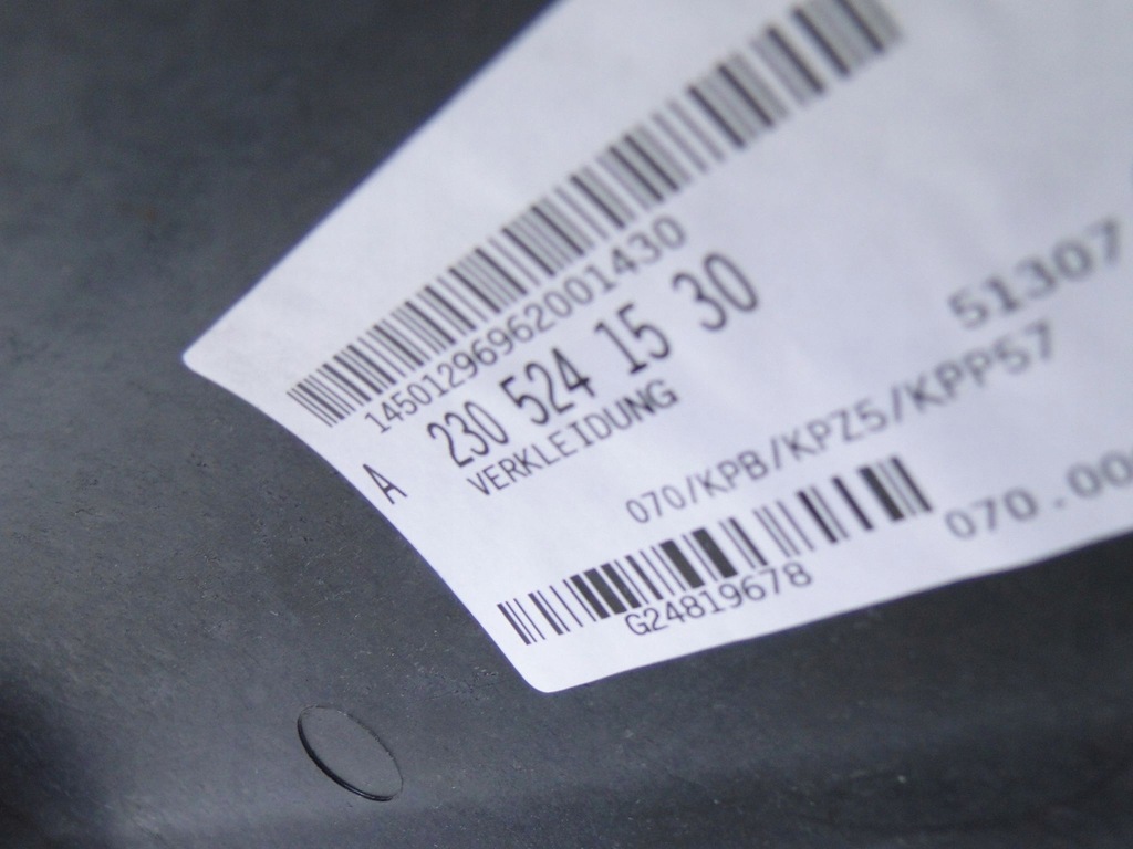 фото №6, Mercedes sl r230 230 lift захист pod бампер передній