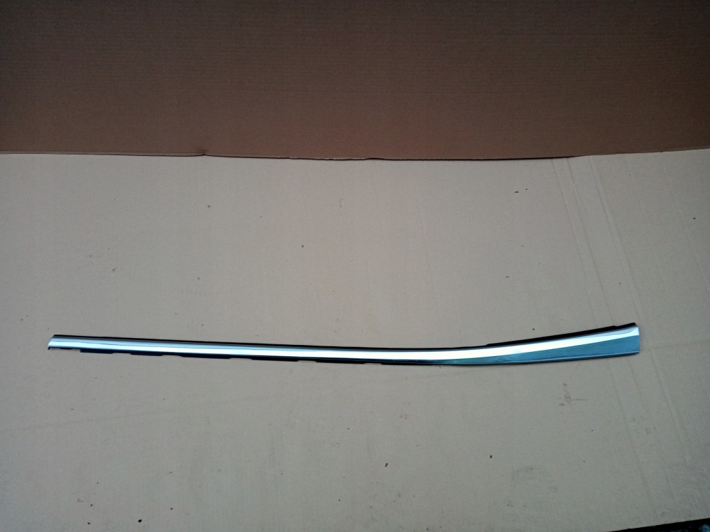 фото №1, Citroen c5 aircross левая молдинг стекло хром дверь задняя