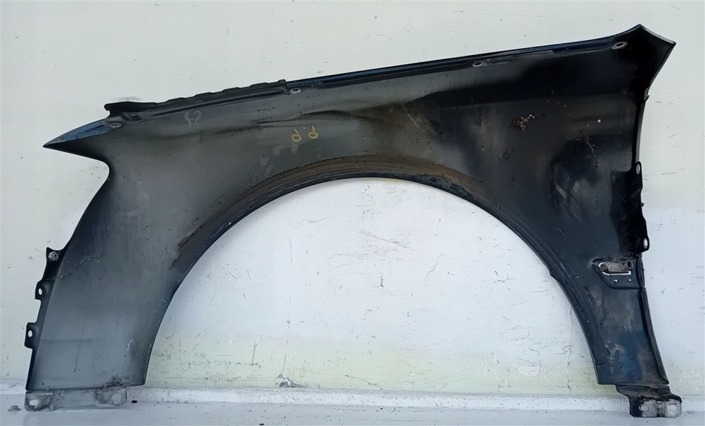 фото №13, Крыло правый перед audi a8 d3 4e 03-10 lz9y чёрный