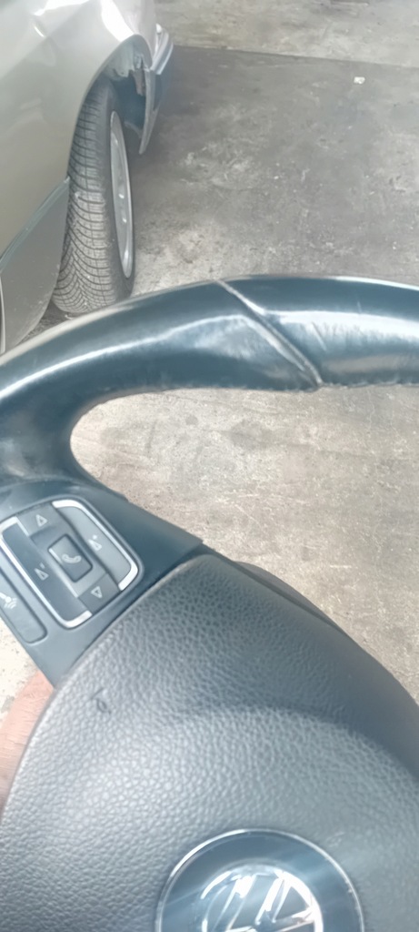 фото №5, Воздуховод трёхспицевая multi кожа vw passat cc b7 3c8419091k с подушка безопасности