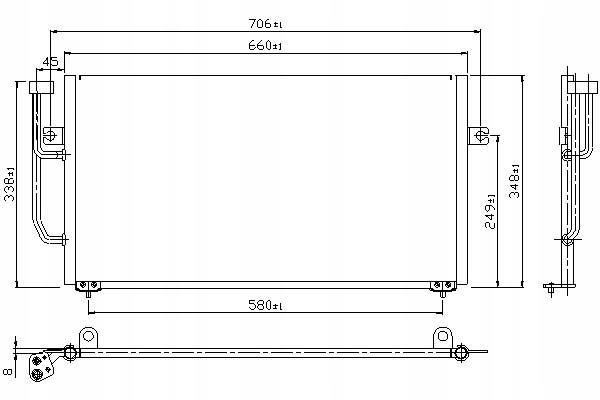 фото №15, Nissens 94306 конденсатор, кондиционер