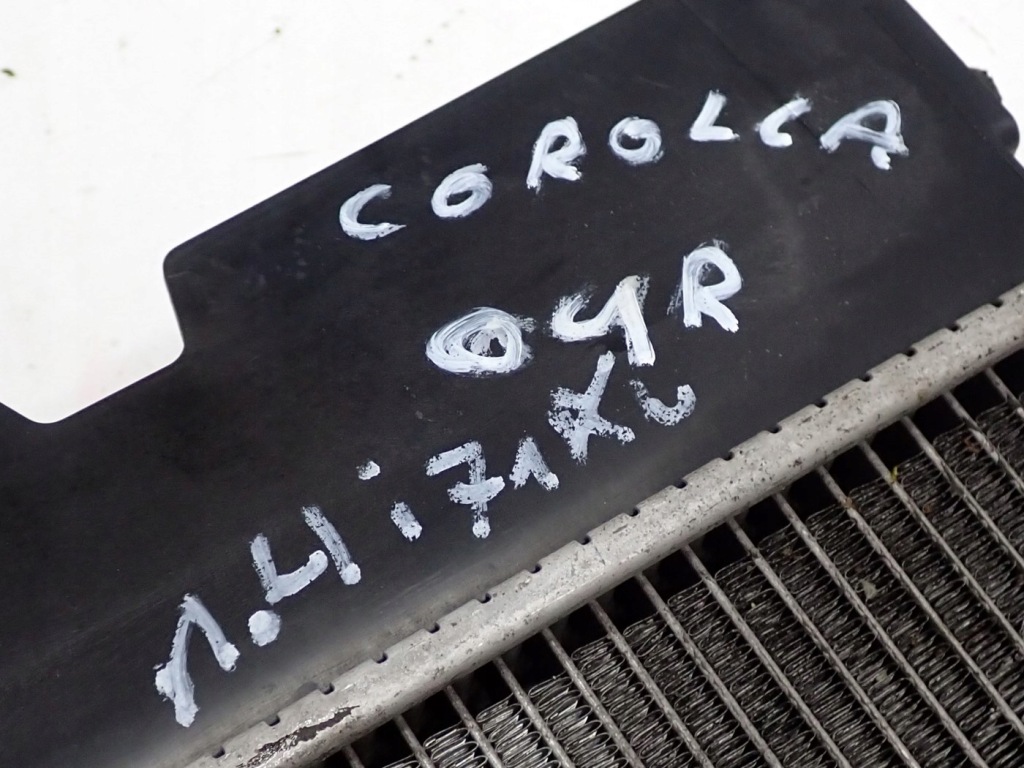 фото №11, Комплект радиатор воды вентилятор toyota corolla e12 e120 1.4 71kw 04r