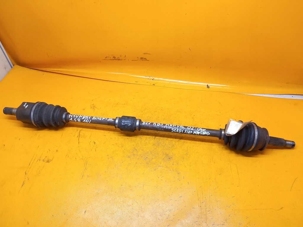 фото №5, Приводной вал правая hyundai accent iii 1,5b 02-04r bez abs