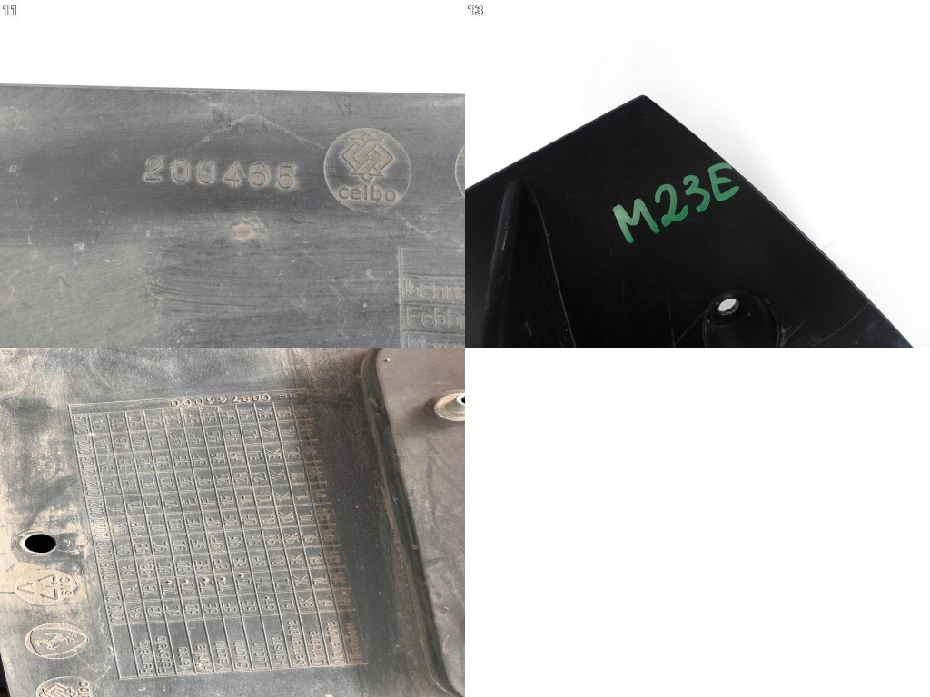 Ferrari 812 f152m superfast 17-24 спойлер дифузор плита захист бампер задній Оригінал