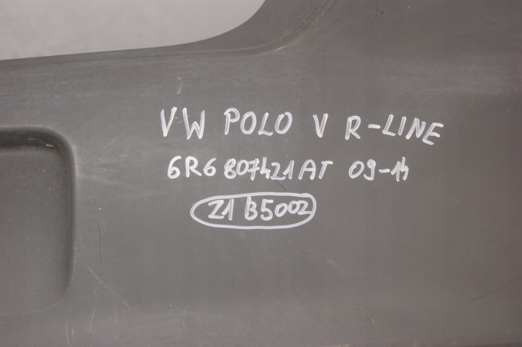 фото №4, Vw polo v 5 r-line 2009- бампер задний задняя 6r6