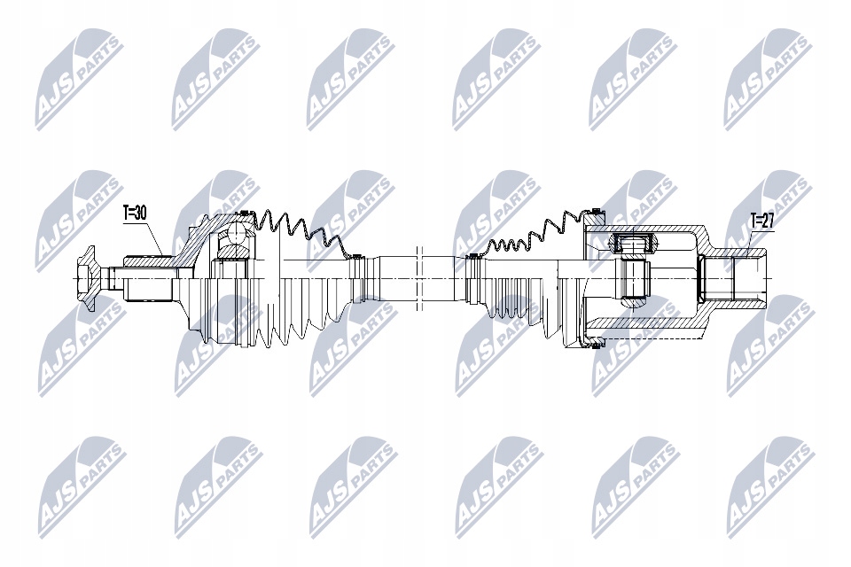 Nty npw-me-077 привідний вал привідна Ціна