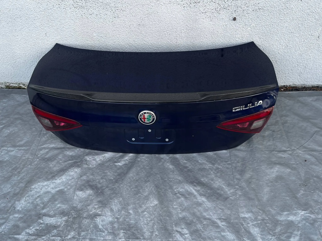 фото №6, Alfa romeo giulia qv кришка багажника задня комплектна 2018-