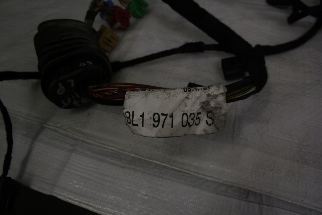 фото №12, Audi a3 8l джгут електропроводка двері перед задня версія 3 lub 5 дверна