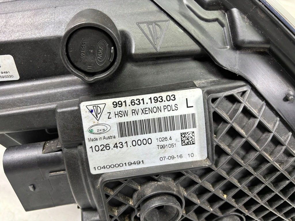 фото №15, Фара передній лівий лампа передня ліва porsche 911 991 99163119303