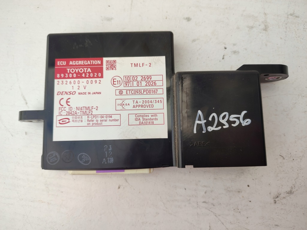 фото №1, Модуль блок керування ecu toyota rav4 iii 89300-42020 europa