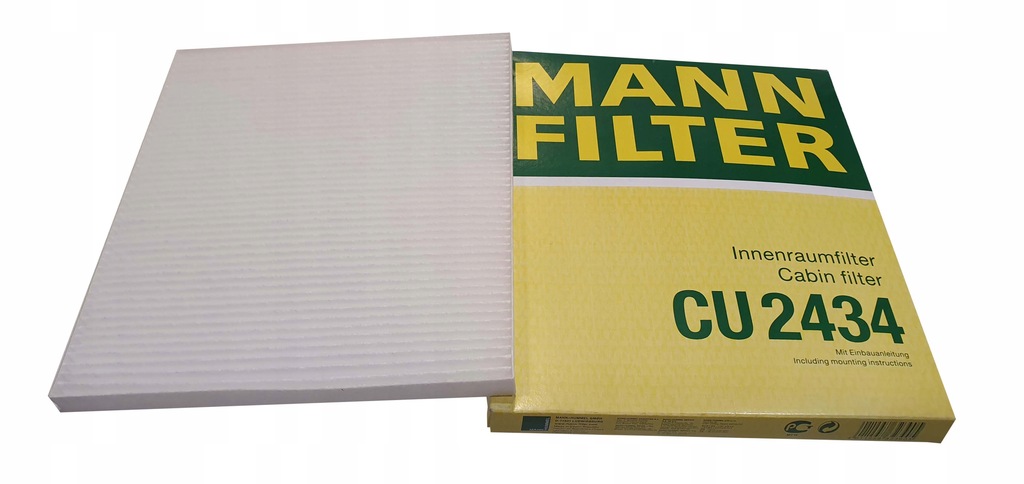 фото №1, Mann фільтр салонний cu2434 kia sorento carnival