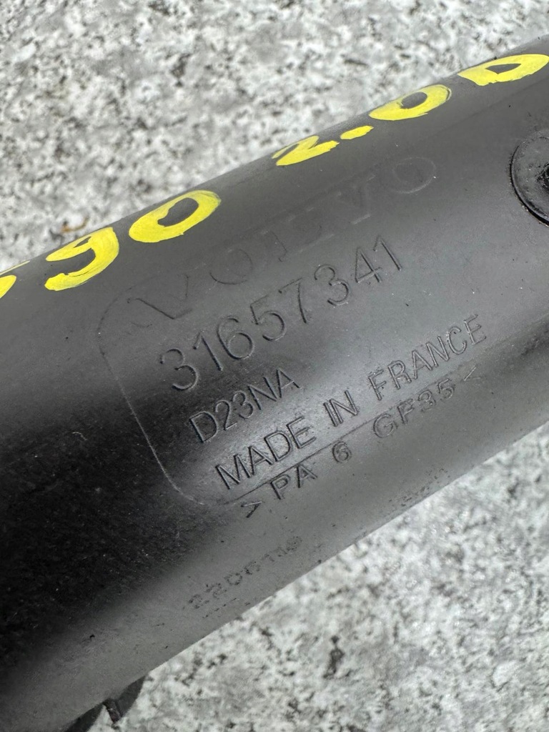 фото №6, Wąż труба шланг інтеркулер volvo s90 ii 2017-2021 31657341 2.0 d5