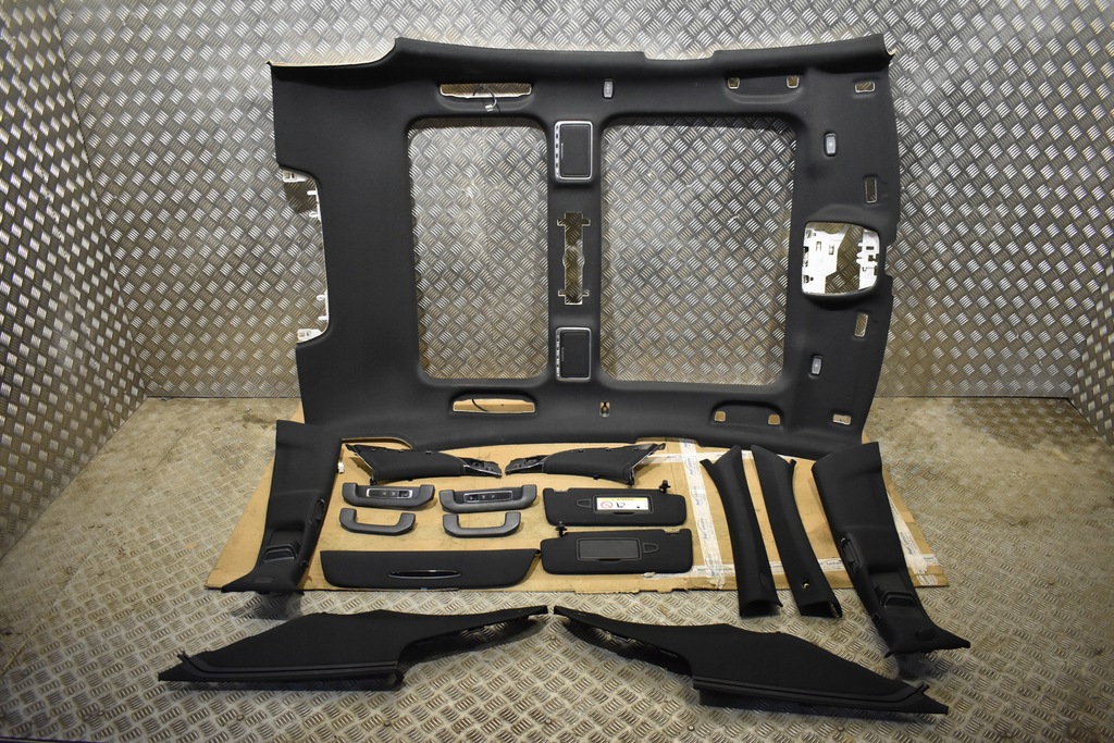 фото №1, Потолок стойки панорама mercedes w222 long 1