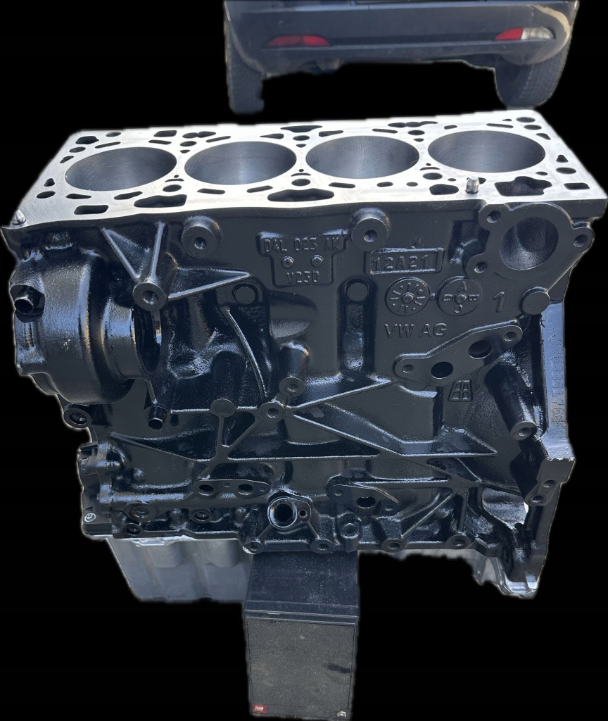 Блок двигуна нове поршні vw man volkswagen crafter 2.0 tdi dav dmz 04l023ak Оригінал
