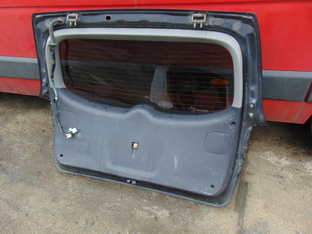 фото №16, Кришка багажника багажника задня hyundai santa fe ii czarna з скло