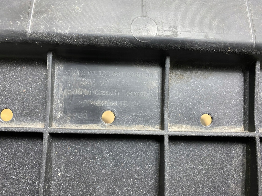 фото №11, Плита захист підлога спойлер pod бампер skoda kamiq 658807061 2019-