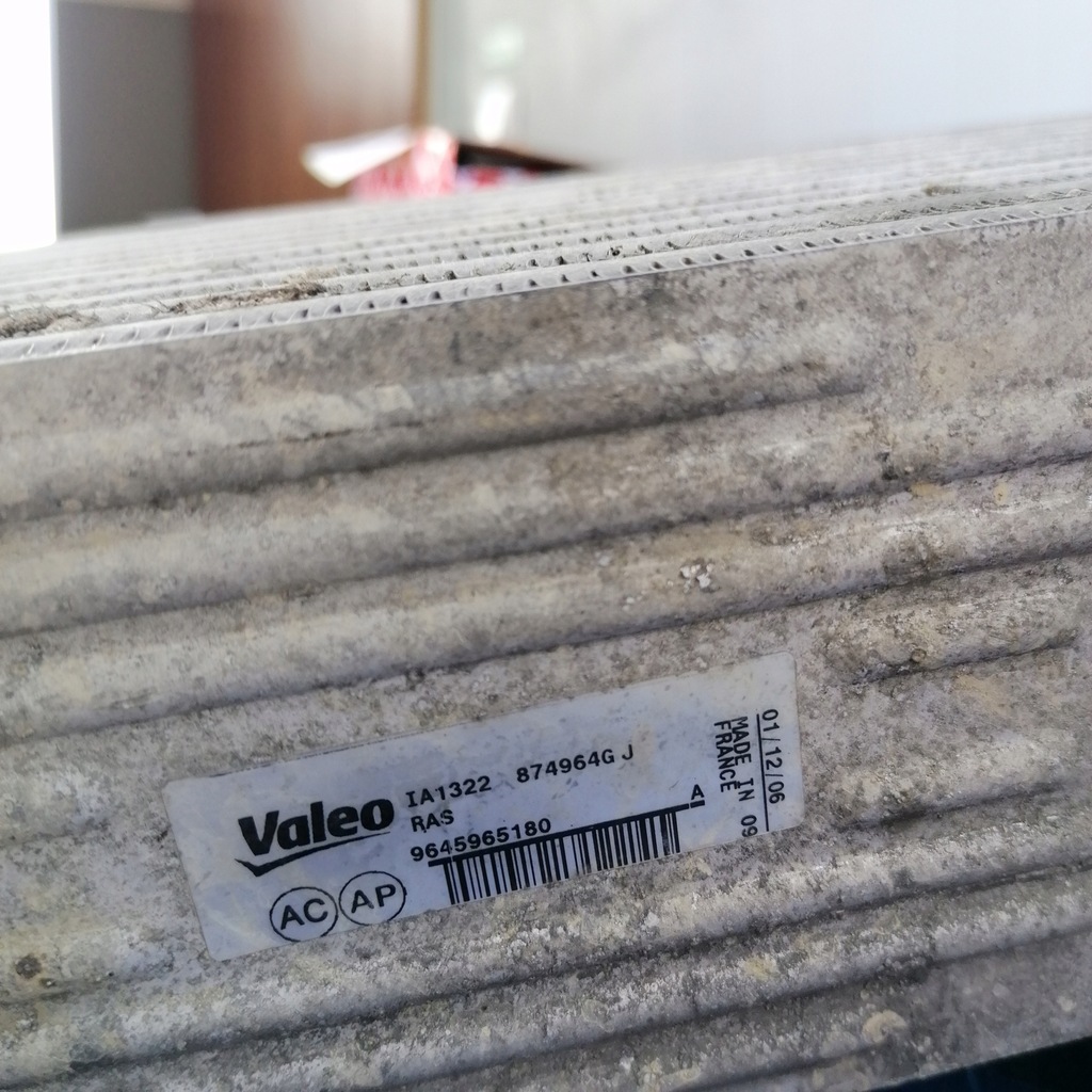 фото №8, Peugeot partner 1.6hdi интеркулер 9645965180