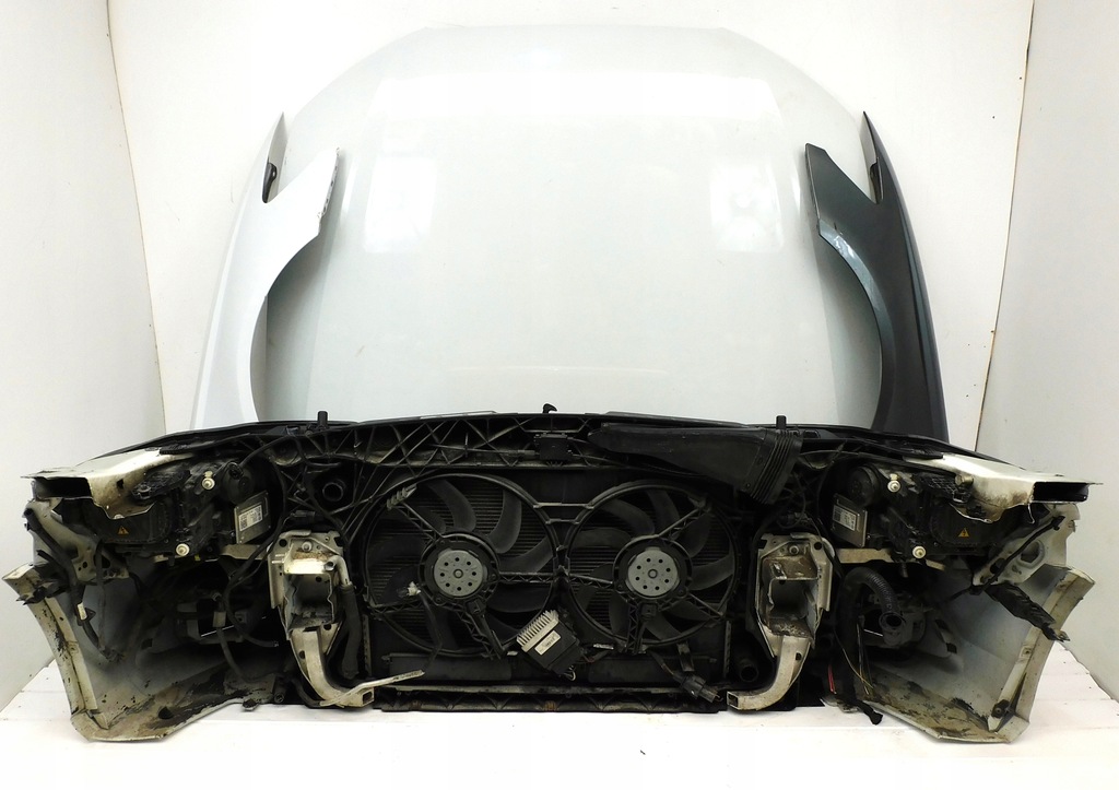 фото №10, Audi a6 c7 4g kompletny перед бампер лампы капот