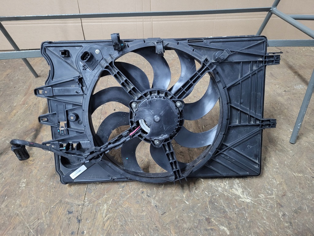 фото №6, Fiat 500 l вентилятор радиатора 8a9410000