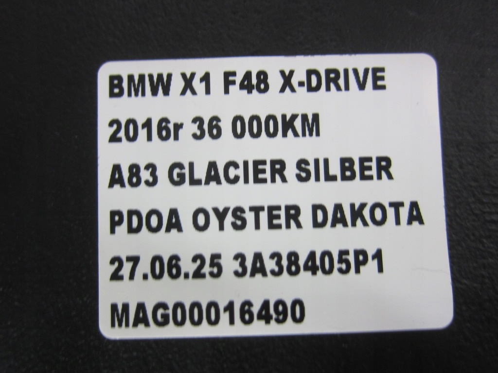 фото №11, Bmw x1 f48 бак bak пального помпа 16117453430 7453430 16117300465 b46